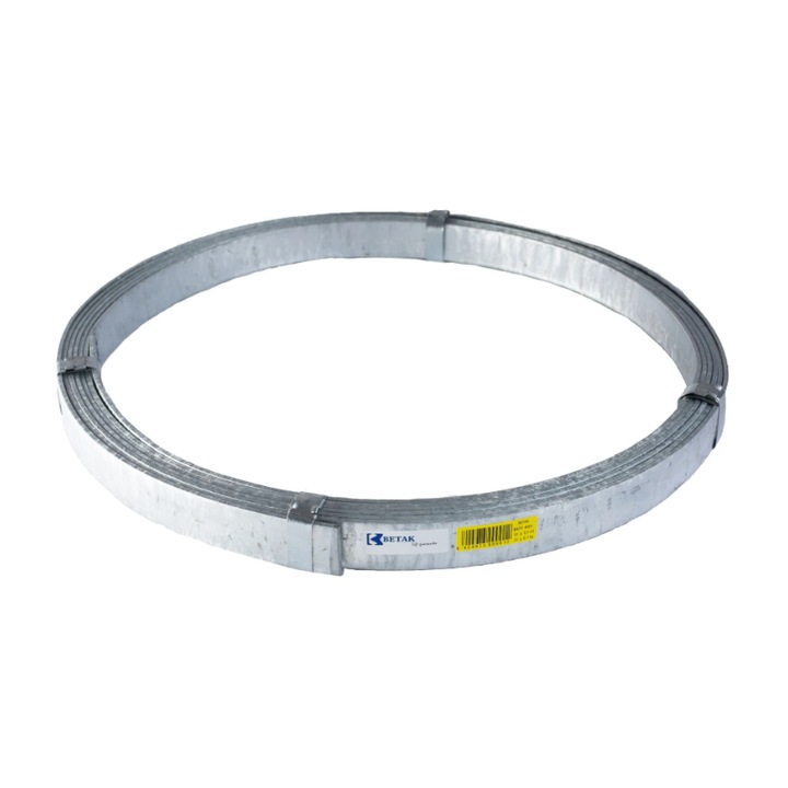 Platbanda zincata 40 x 4 mm, 13 kg, rola 10 m