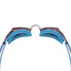 Ochelari de inot Speedo Vanquisher 3.0 Junior, lenti mirror, albastru Picton/vermillion, 6-14 ani