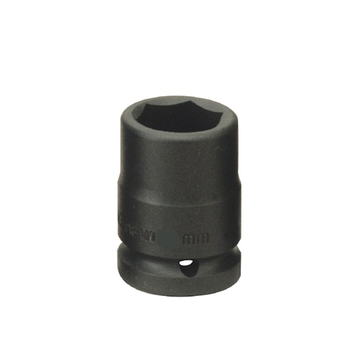 Nasada udarala 3/4" 40 mm Tengtools, crom-molibden, neagra, standard DIN