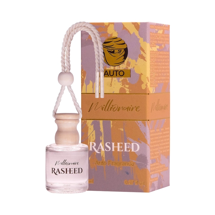 Auto Rashed J Odorizant auto Rasheed Millionaire 8 ml - eMAG.ro