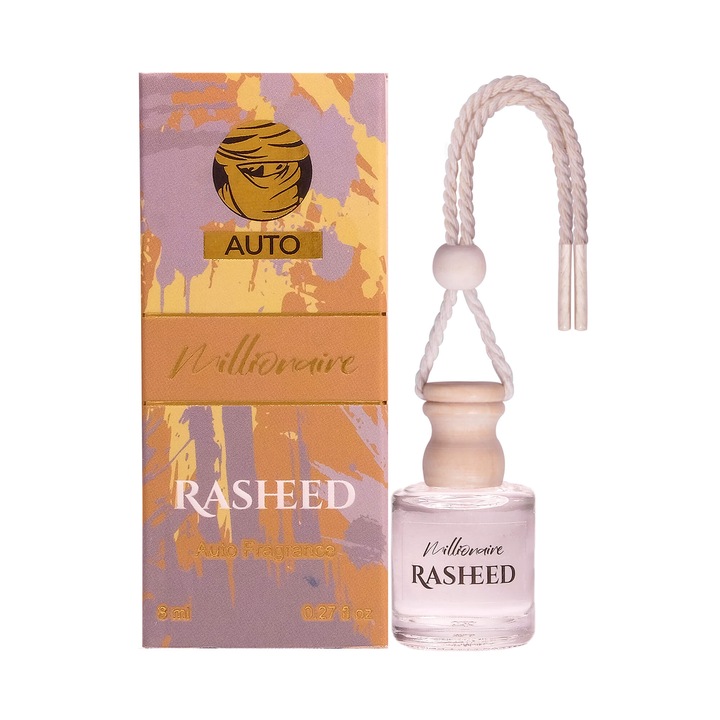 Auto Rashed J Odorizant auto Rasheed Millionaire 8 ml - eMAG.ro