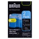 Braun tisztító kazetta borotvához, 2 db-os készlet, kék