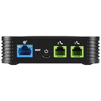 Bramca VoIP Grandstream HT802v2, 1 port Ethernet, 2 porturi RJ-11, negru