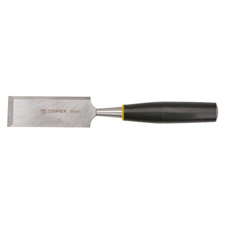 Dluto TOPEX 38mm, maner plastic, pentru prelucrarea lemnului