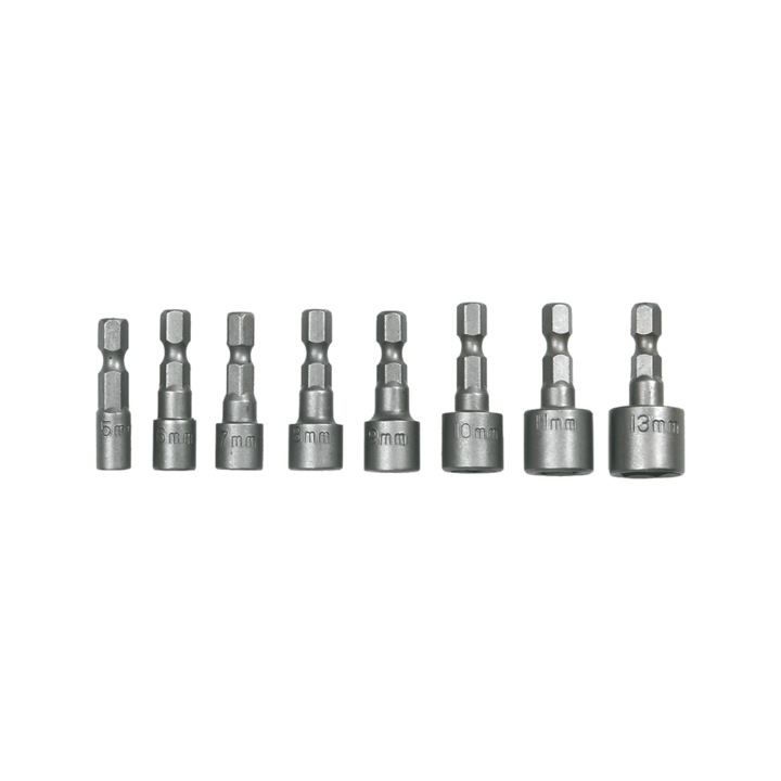 TOPEX Csavarbehajtó Készlet 1/4" 5-13 mm (39D387)