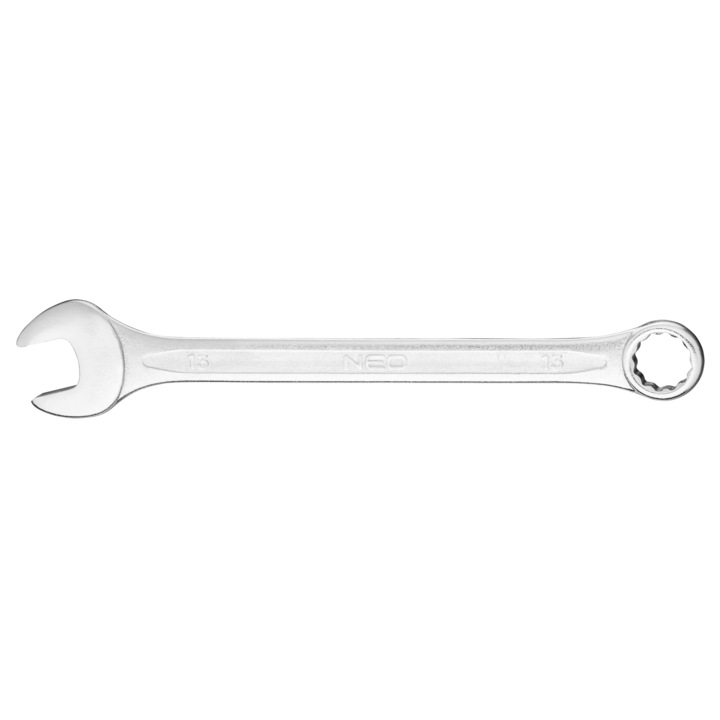 Cheie plasko-oczkowa NEO, 13x170mm, din otel crom-vanadiu, certificat TUV