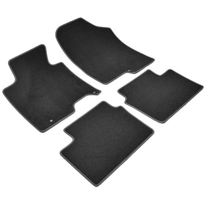 Set 4 covorase auto mocheta KIA CEED II JD 2012-2018+, sisteme fixare metalice 15mm