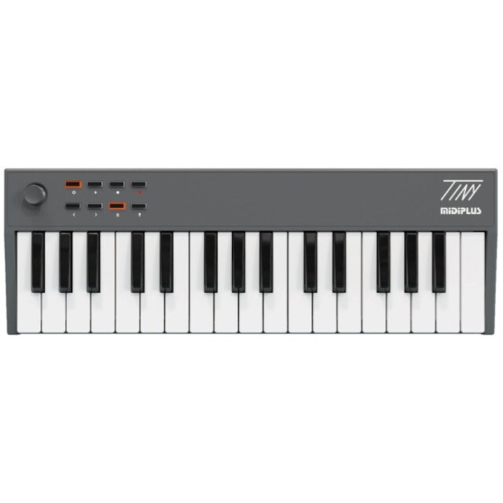 Claviatura de control MIDIPLUS Tiny, grafit, 32 clape, USB - eMAG.ro