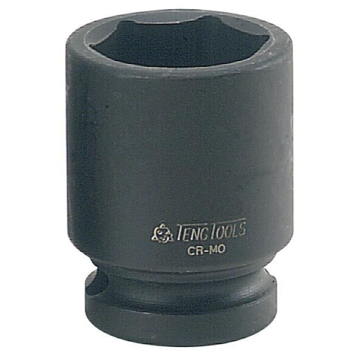 Priza masina 1/2" 30 mm Tengtools, crom-molibden, neagra, standard DIN