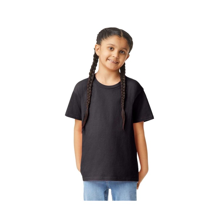 Gildan gyermek póló - GIB3000i, Sötétszürke