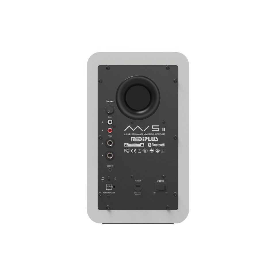 Boxa studio MIDIPLUS Mi5 v2, alb, 290x170x224mm