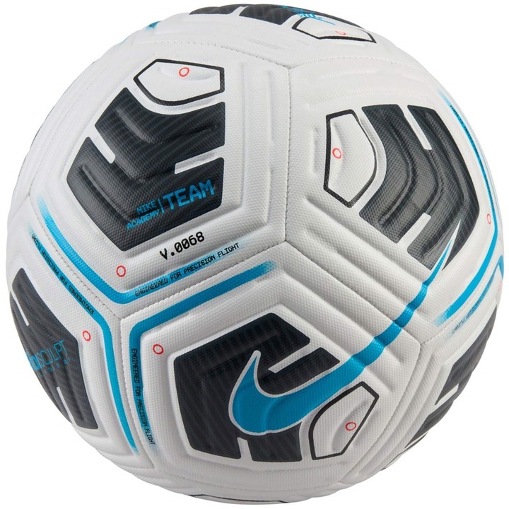 Nike Academy Team FA24 focilabda, fekete-fehér-kék, 102 cm