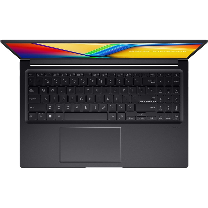 Laptop ASUS 15.6'' Vivobook 15X K3504, FHD, Procesor Intel® Core™ i5-1240P (12M Cache, up to 4.40 GHz), 12 cores, 40GB DDR4, 256GB SSD, Intel Iris Xe, No OS, Indie Black