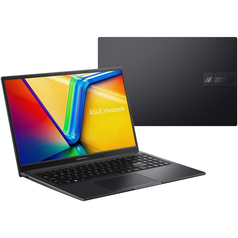 Laptop ASUS 15.6'' Vivobook 15X K3504, FHD, Procesor Intel® Core™ i5-1240P (12M Cache, up to 4.40 GHz), 12 cores, 40GB DDR4, 256GB SSD, Intel Iris Xe, No OS, Indie Black