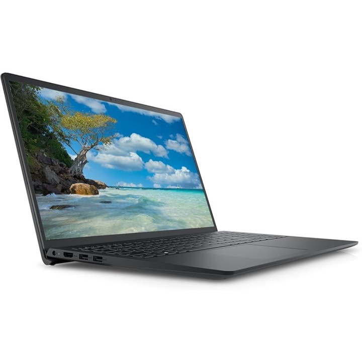 Dell Inspiron 3520 Laptop, i3 1215U, 36GB Memória, 512GB SSD, 15.6 FullHD 120 Hz kijelző, Fekete, Böngésző, Vírusirtó, Magyar kiosztás, Windows 11 Pro