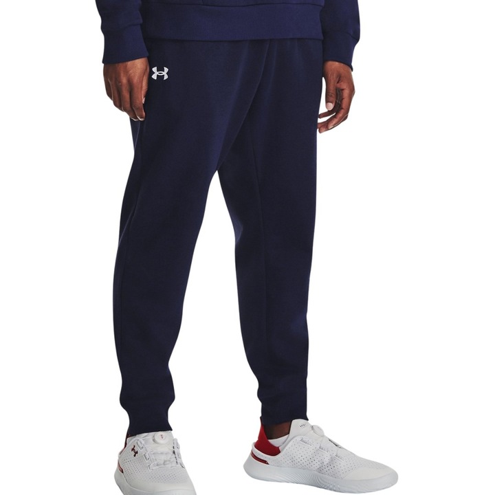 Férfi sportnadrág, Under Armour, Rival Fleece Joggers, Tengerészkék