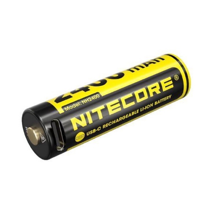Акумулаторни батерии Nitecore, Li-Ion, AA, 1.5V, Комплект от 4