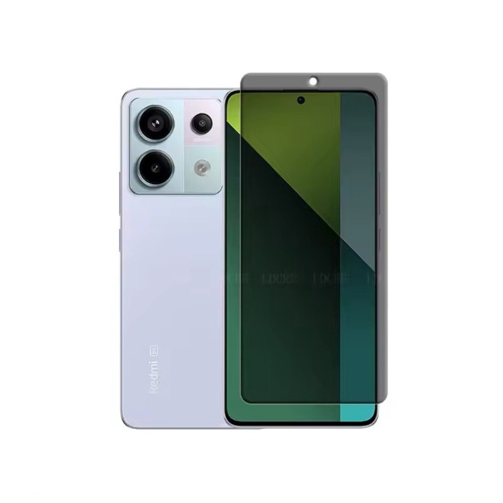 Фолио от закалено стъкло за поверителност, съвместимо с Xiaomi Redmi Note 13 5G/ Redmi Note 13 Pro 5G