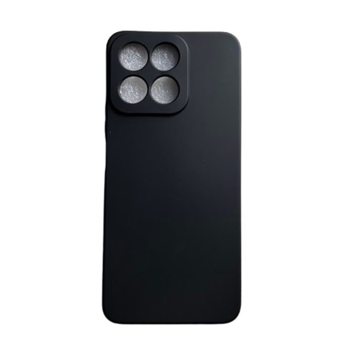 Мек TPU кадифен калъф, съвместим с Honor X7c / 200 Smart, черен