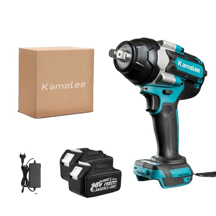 Masina de insurubat, 1800N.m, motor fara perii, 2x60Ah, 33.5x25x10cm