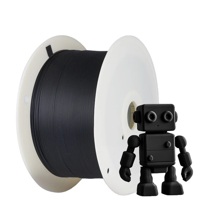 Filament 3D, Sunlu, 5KG, negru, pentru imprimante FDM, rezistenta ridicata, dimensiune 1.75mm