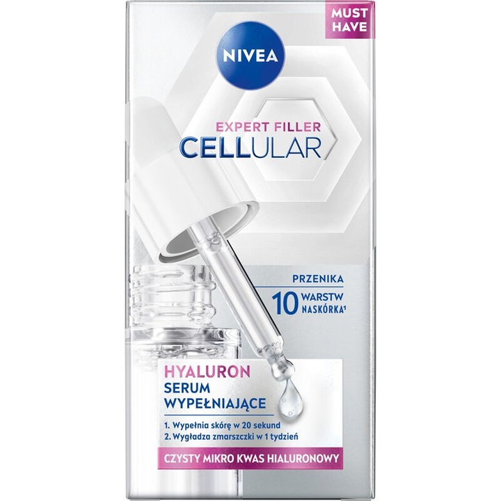 Запълващ серум NIVEA CELLULAR HYALURON 15 мл