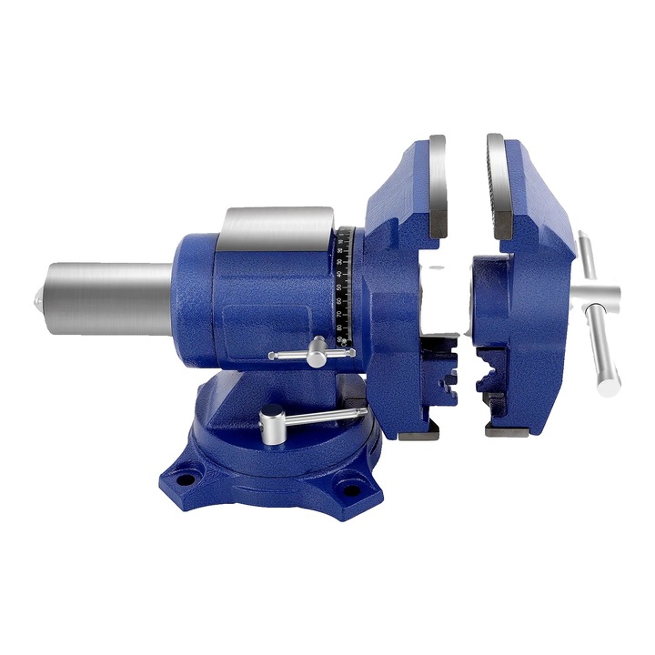 Menghina manuala, 360 rotatie, nodular, albastru inchis, 5 inch, 44x12.5x24cm