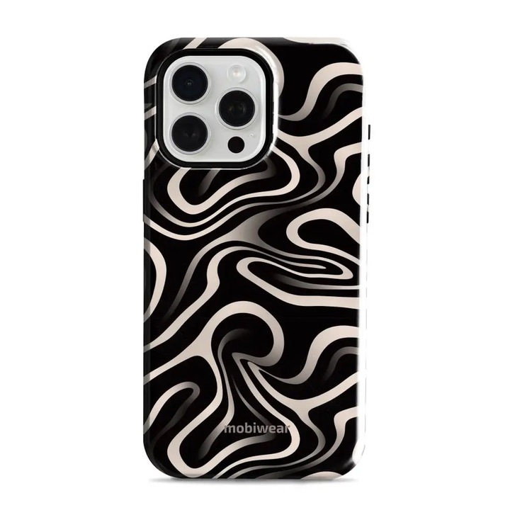 Устойчив калъф Mobiwear Elite Pro за Apple iPhone 15 Pro Max, многоцветен, размери 10x15x22см, комплект 1 калъф