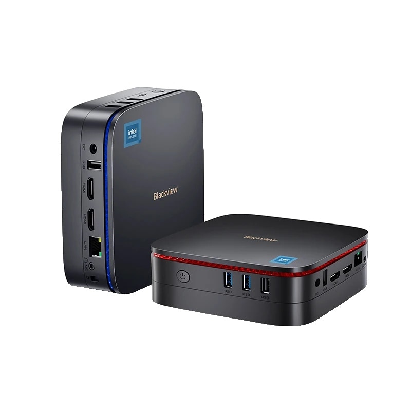 Mini PC, Intel Alder Lake N95, 16GB RAM, 1TB SSD, 12.8x12.8x5.2cm
