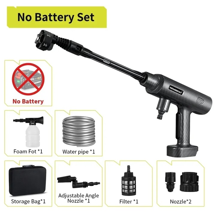 Aparat de spalat cu presiune electric, 3500W, 200Bar, 6 in 1, 5m furtun