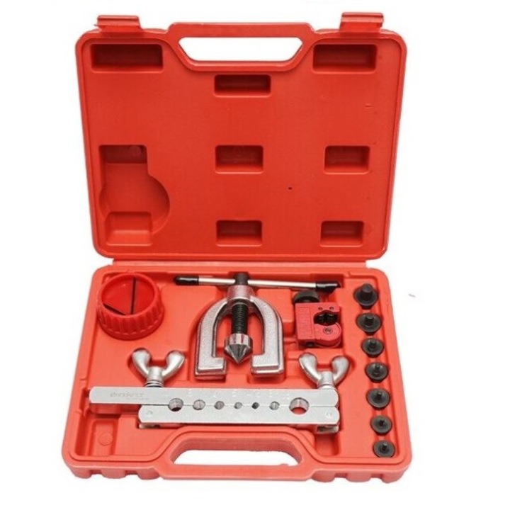 Presa bercuit debitat conducte tevi, taietor teava, set 11 piese, SPO SCULEPROFIONLINE