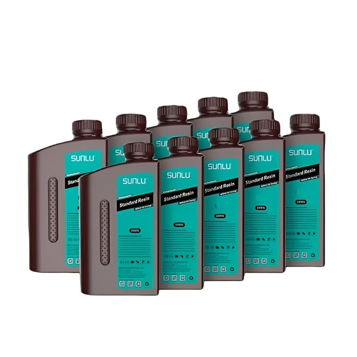 Фоточувствителна смола, стандартна 10KG, UV втвърдяване 405nm, черна