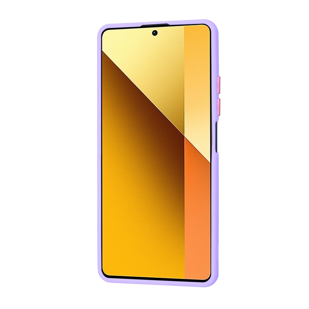 Husa pentru Xiaomi Redmi Note 13 5G, Accesorio HaloFrost Series, Light Purple