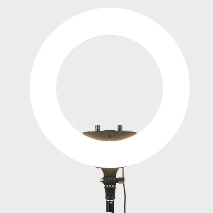 Inel de lumina LED SY480II de 45cm, 65W/96W, pentru fotografie si streaming