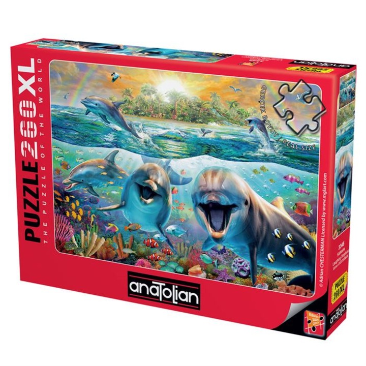 Puzzle, Anatolian, Zambete de Delfin, 260 piese