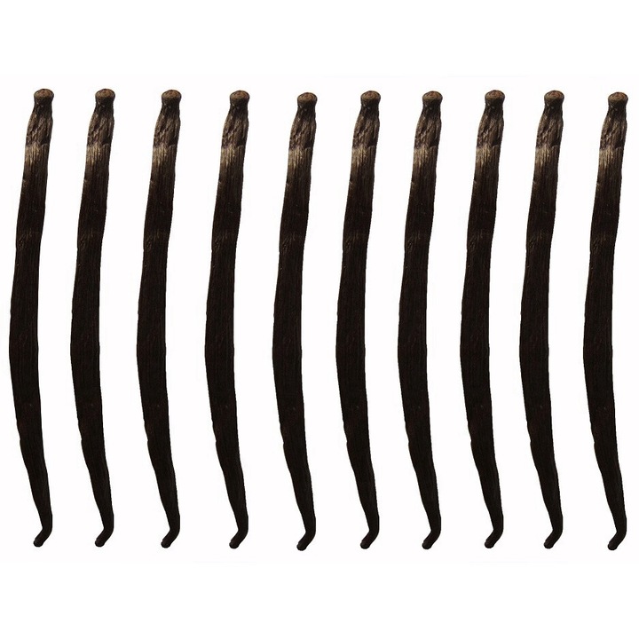 Batoane de vanilie 10 bucati 10-14 cm Batoane de vanilie Calitate 1 Batoane proaspete, umede
