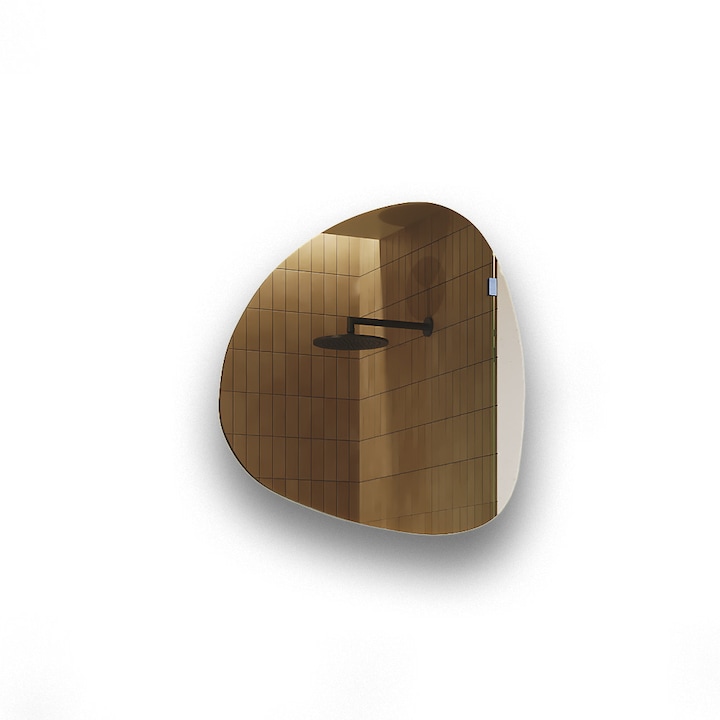 Огледало за баня с LED осветление Artforma 54x54 - неправилно 32