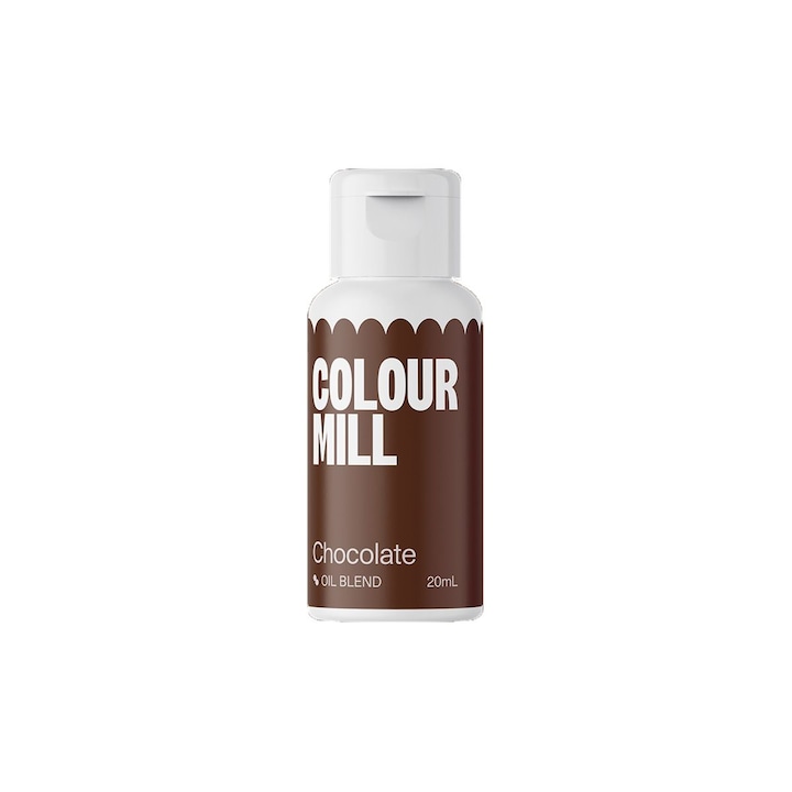Colorant alimentar pe baza de ulei, Chocolate 20ml, Colour Mill