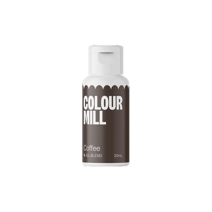 Colorant alimentar pe baza de ulei, Coffee 20ml, Colour Mill