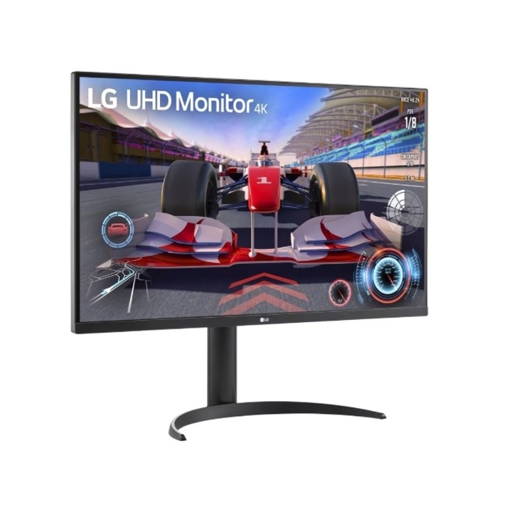 Монитор LG 32UR550K-B, 31.5" UltraFine 4K (3840x2160) VA, DCI-P3 90%, 4ms, 250 cd/m2, 3000:1, HDR10, USB Type-C, HDMI, DisplayPort, Dynamic Action Sync, Reader mode, Speaker 5W x 2, Height, Swivel, Tilt, Speaker, LG Switch, Black 32UR550K-B