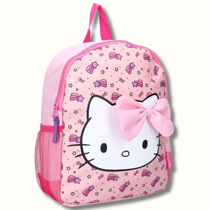 Rucsac pentru gradinita, Vadobag, Hello Kitty, Roz, 31x25x10 cm