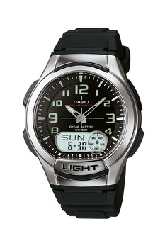 casio ceas analog digital cu o curea de silicon aq-180w-1b negru imagen 25_0_
0