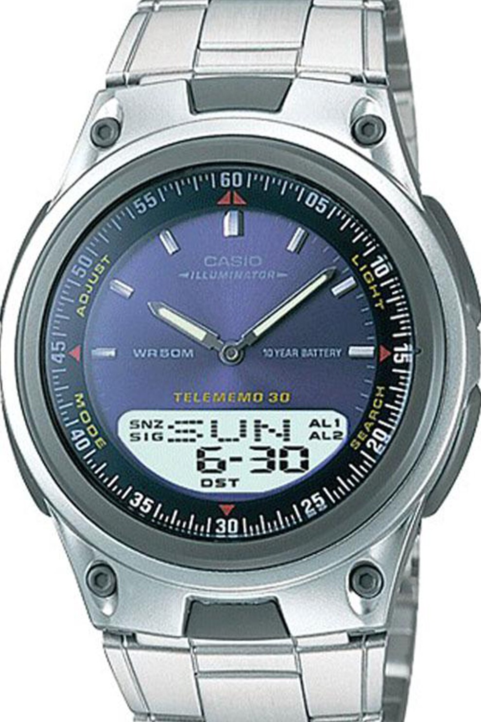 Casio, Унисекс часовник Collection, Сребрист - eMAG.bg