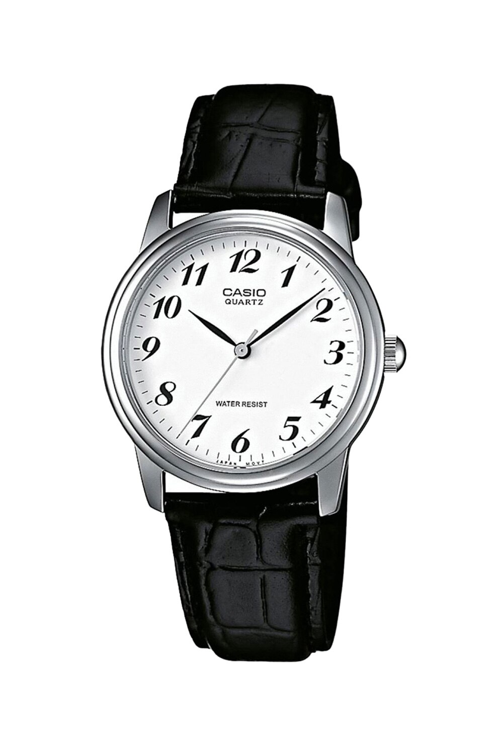 Casio, Ceas cu o curea de piele Collection, Negru