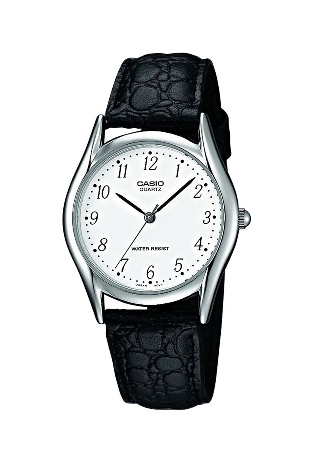 Casio, Ceas cu o curea de piele Collection, Negru