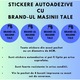 Set covorase auto Mercedes Benz W167 GLE (2018-) dedicate, si 4 stickere rotunde autoadezive de 6 cm Mercedes