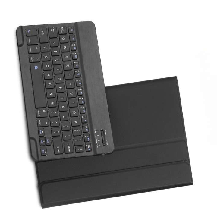 Husa cu Tastatura pentru iPad Air 10.5 2019 / pentru iPad Pro 10.5 2017 Case negru, Durabil si rezistent la uzura, oferind protectie cuprinzatoare