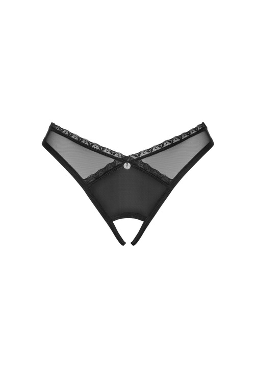 Дамско секси бельо, Полиамид/Еластан, Черен, Черен