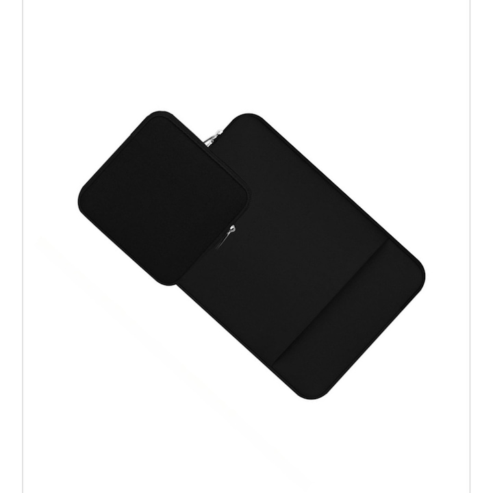 Husa de tableta pentru iPad si accesorii, pentru tableta 13″, compatibila pentru Apple iPad 10.2/10.5/10.9, Material poliester, rezistent la zgarieturi, respirabil, rezistent la uzura, rezistent la cutremur, reducerea sarcinii, Negru