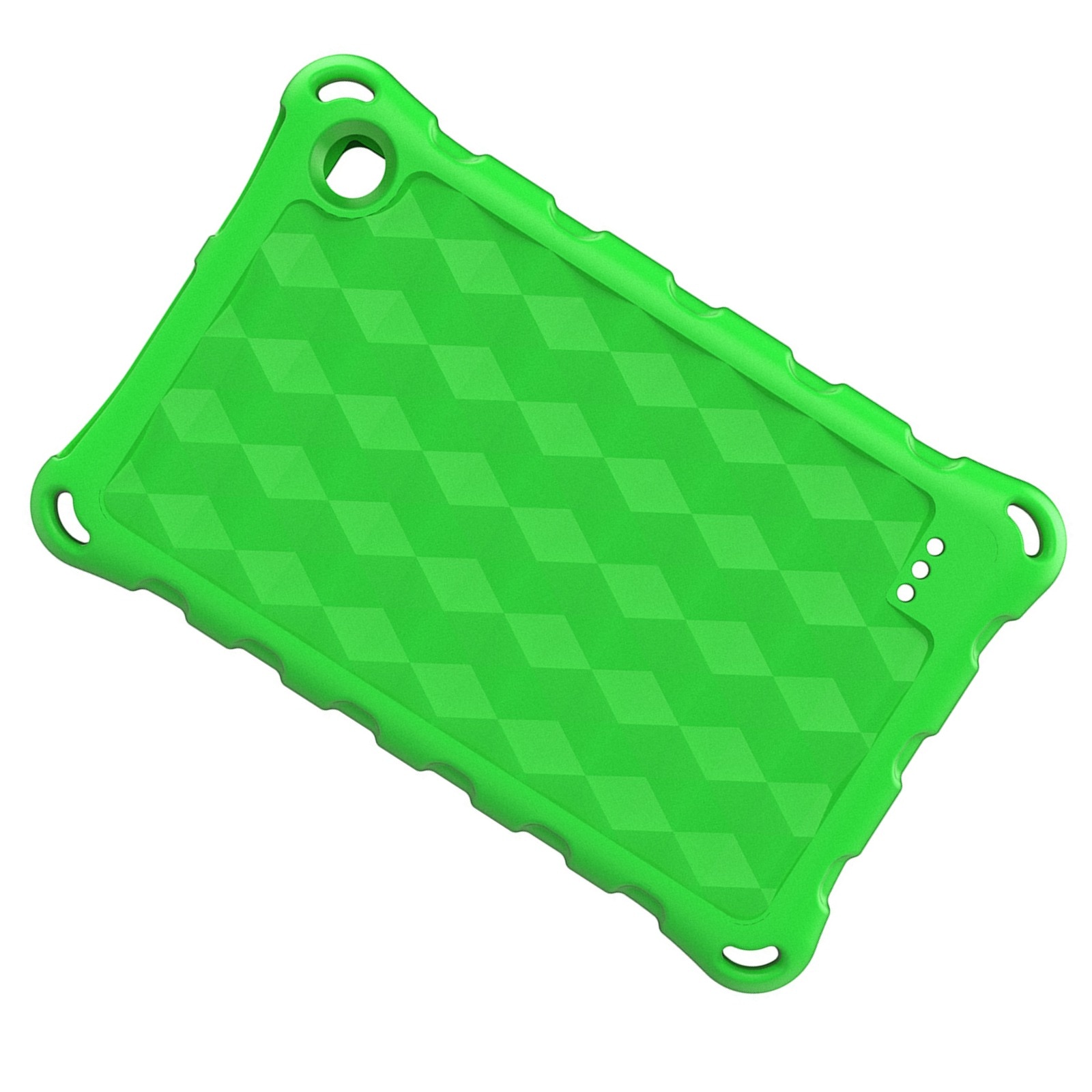 Husa protectie tableta, Compatibila cu Amazon Fire 7, Verde, rezistent la socuri, disipare a caldurii, anti-uzura, anti-picatura